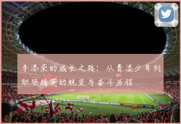 李添荣的成长之路：从青涩少年到职场精英的蜕变与奋斗历程